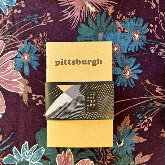 Pittsburgh Cork Small Notebook