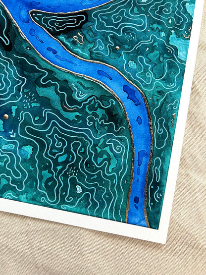 Pittsburgh Primeval Print