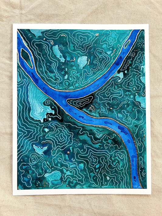 Pittsburgh Primeval Print