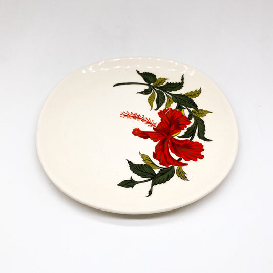 Floral Holiday Plate