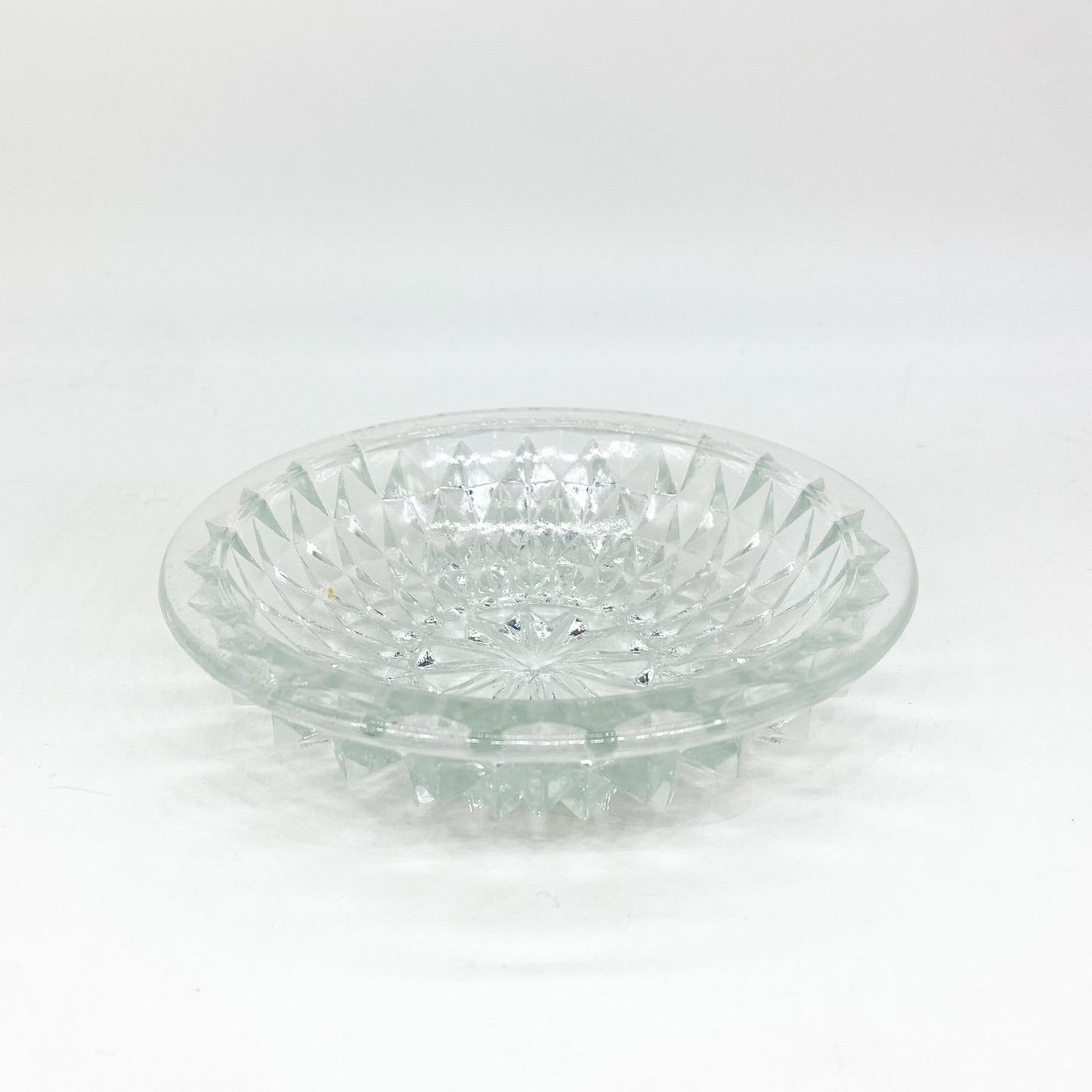 Faceted Glass Bowl