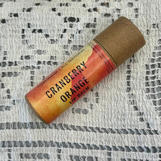 Cranberry Orange Lip Balm