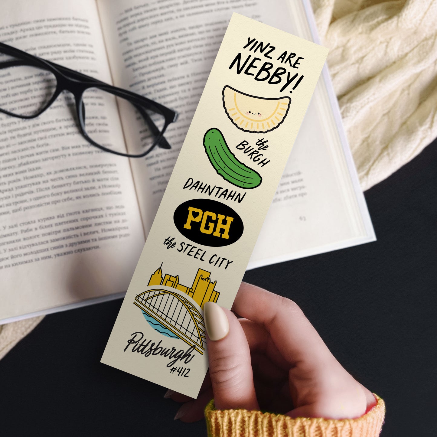 Pittsburghese Bookmark