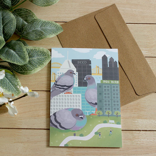 PGH Pigeons Card