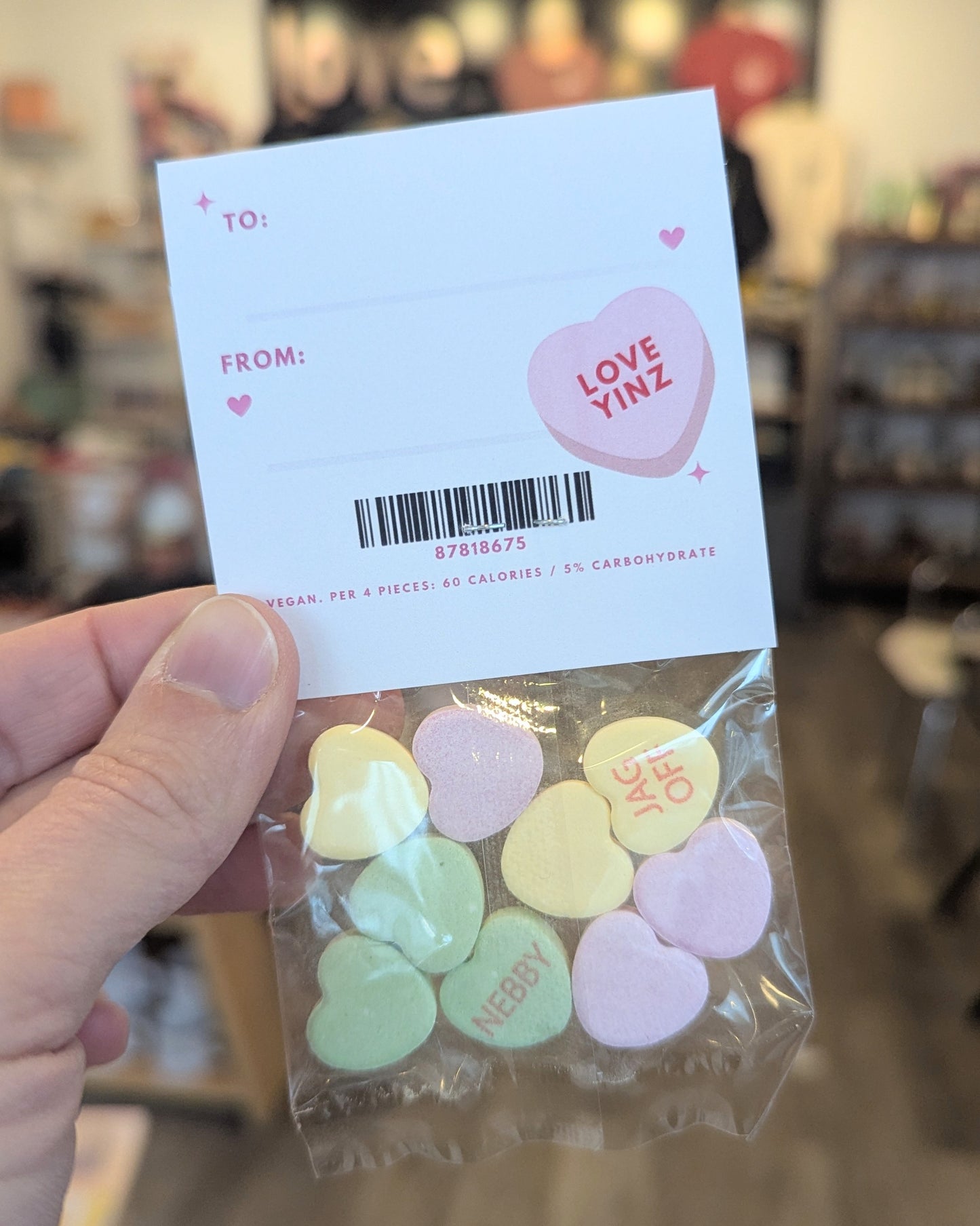Pittsburghese Conversation Hearts