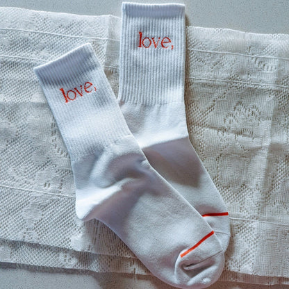 love, Crew Socks