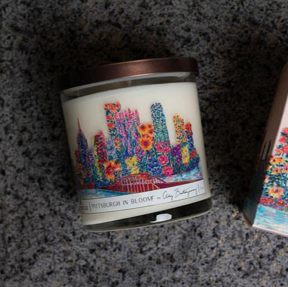 Pittsburgh in Bloom Candle