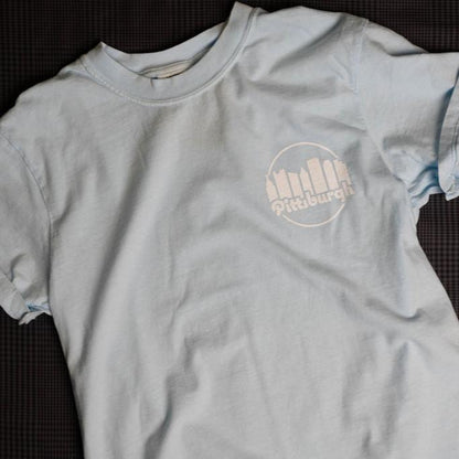 Skyline Emblem Chambray Tee