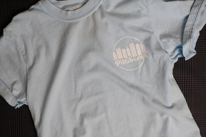 Skyline Emblem Chambray Tee