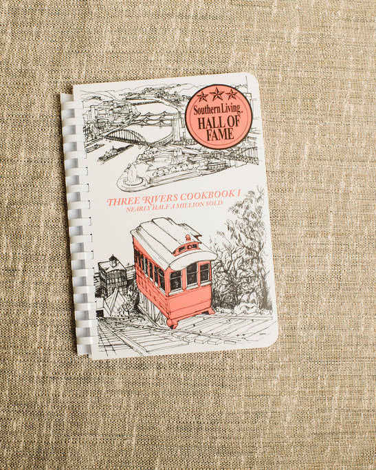 cookbook with incline illustration three rivers pittsburgh