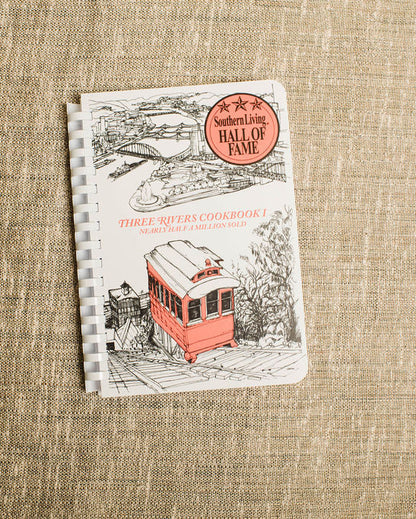 cookbook with incline illustration three rivers pittsburgh