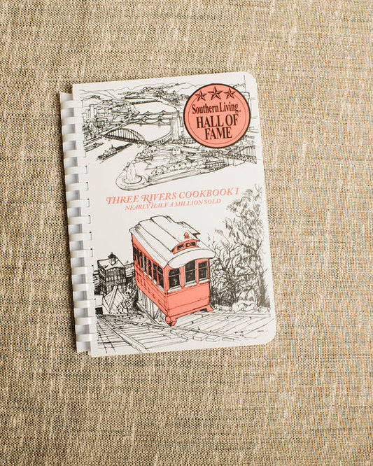 cookbook with incline illustration three rivers pittsburgh