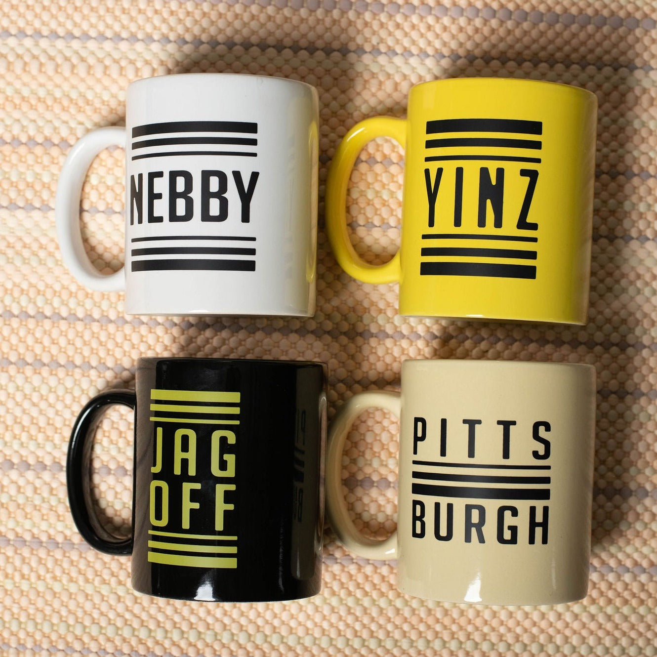 Pittsburgh Mug 4 Pack