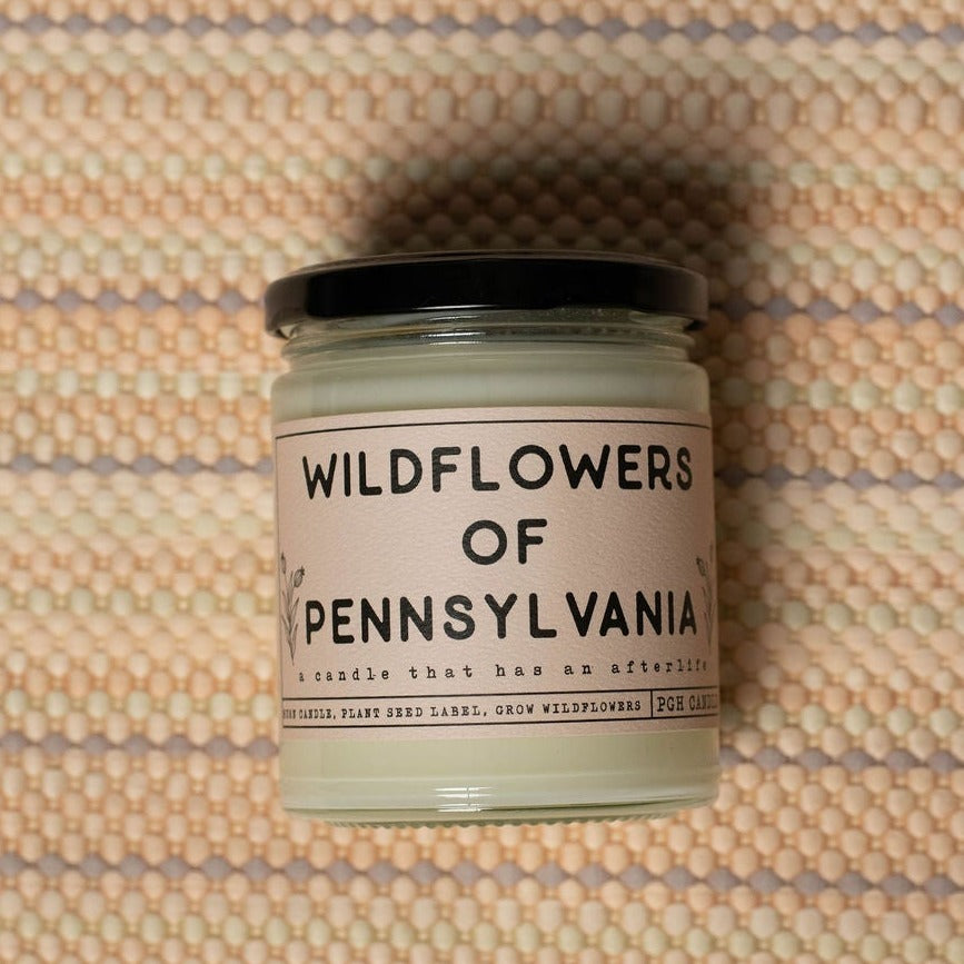 Wildflowers Of Pennsylvania Candle