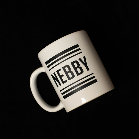White Nebby Mug