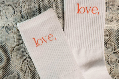 love, Crew Socks