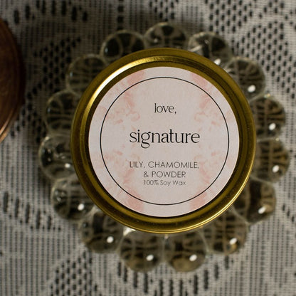 Signature Travel Candle