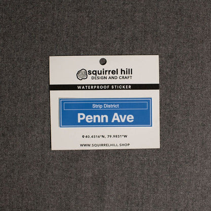 Penn Ave Sticker