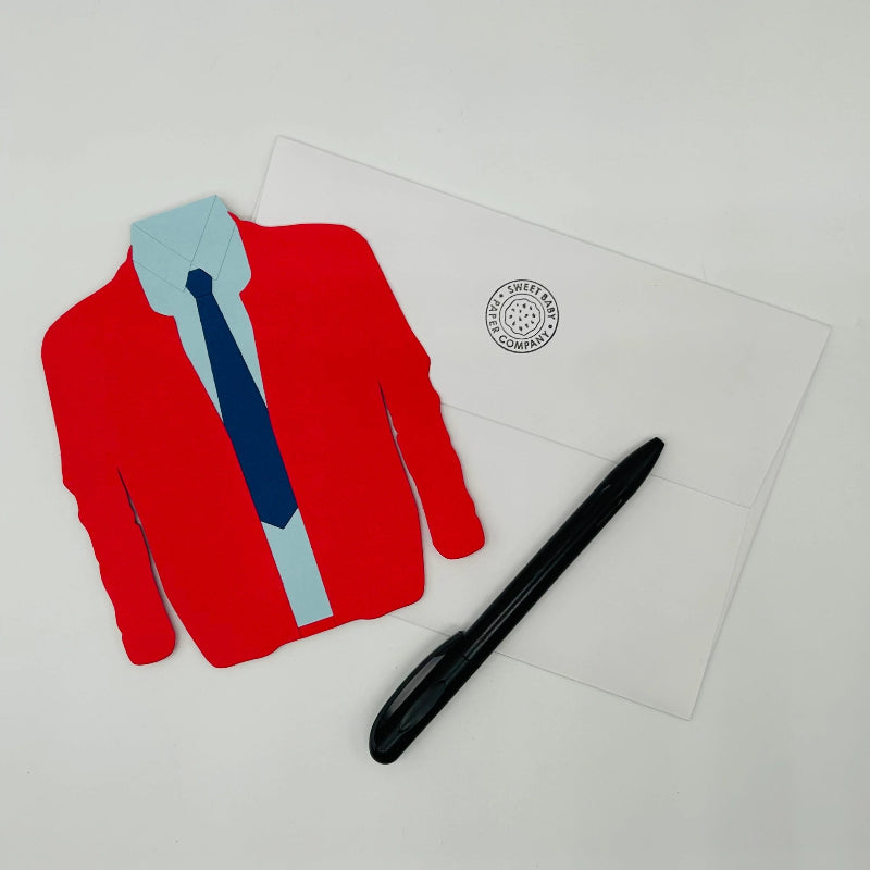Hello Neighbor Sweater Card