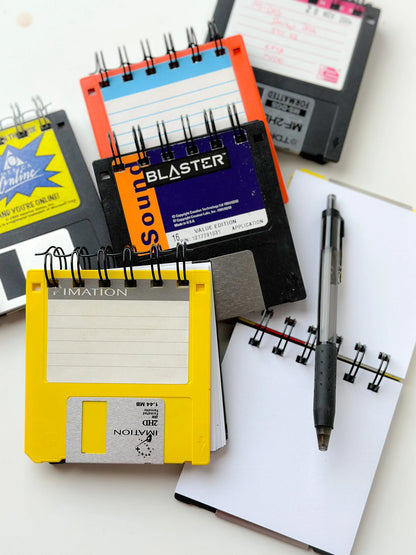 Floppy Disk Notebook