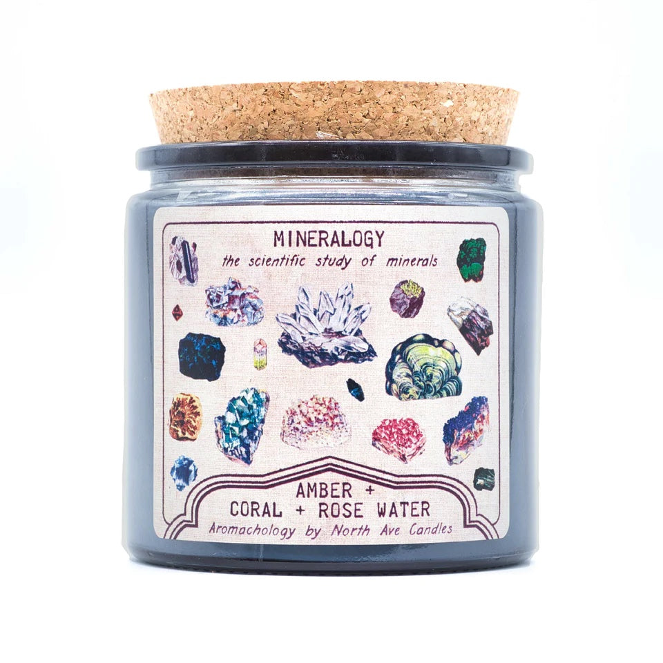 Mineralogy Candle