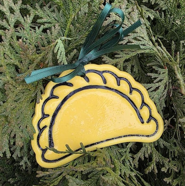 Pierogi Party Clay Ornament