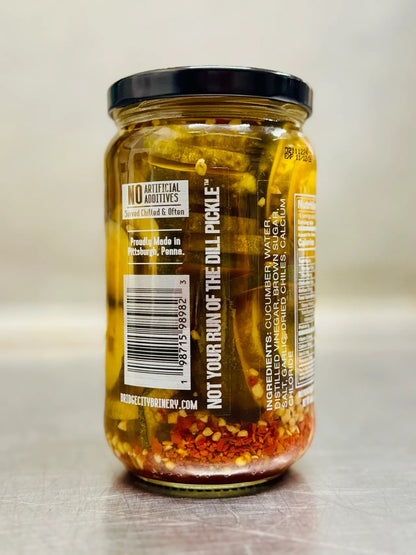 Smokey Hot Metal Pickles