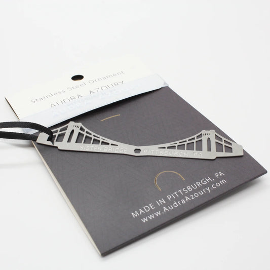 Sister Bridge Steel Ornament
