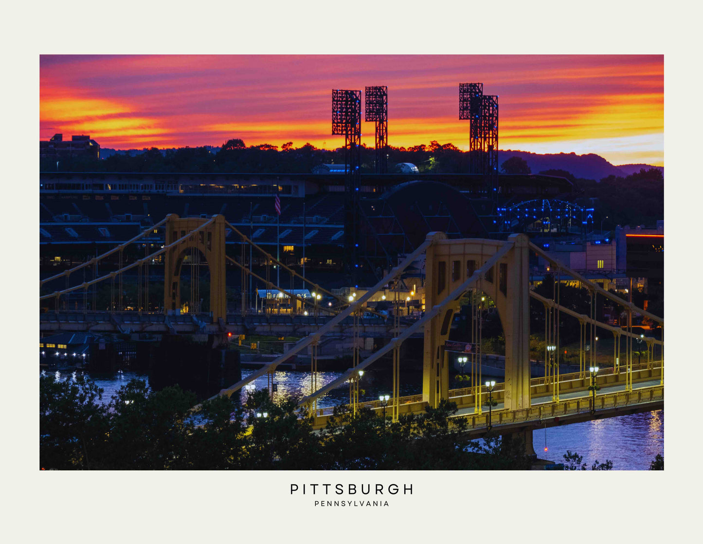 Sister Bridges Postcard