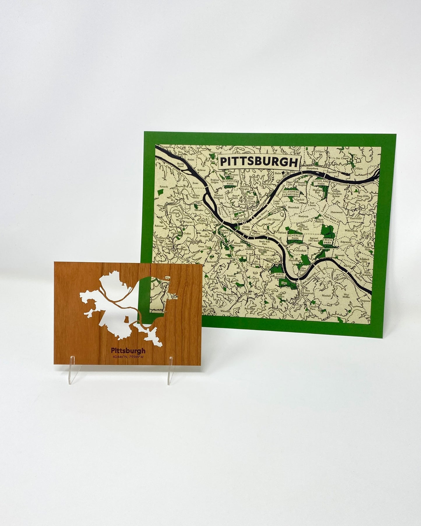 Pittsburgh Region Freestanding Mini Map