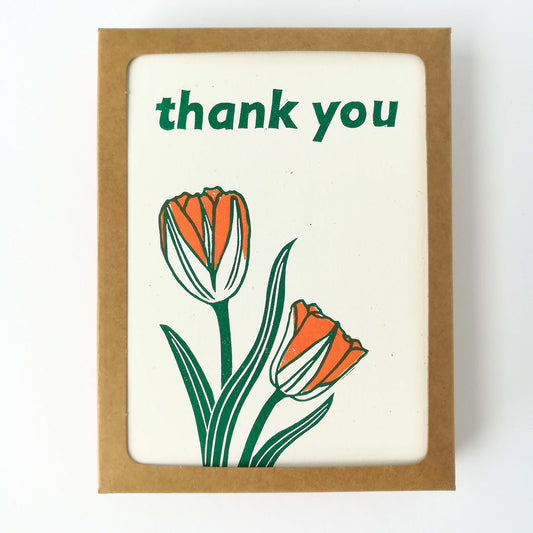 Tulips Thank You Card Pack