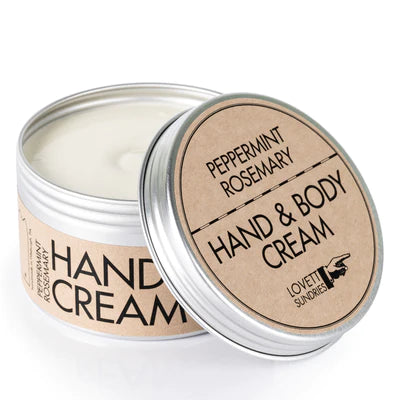 Peppermint Rosemary Hand Cream