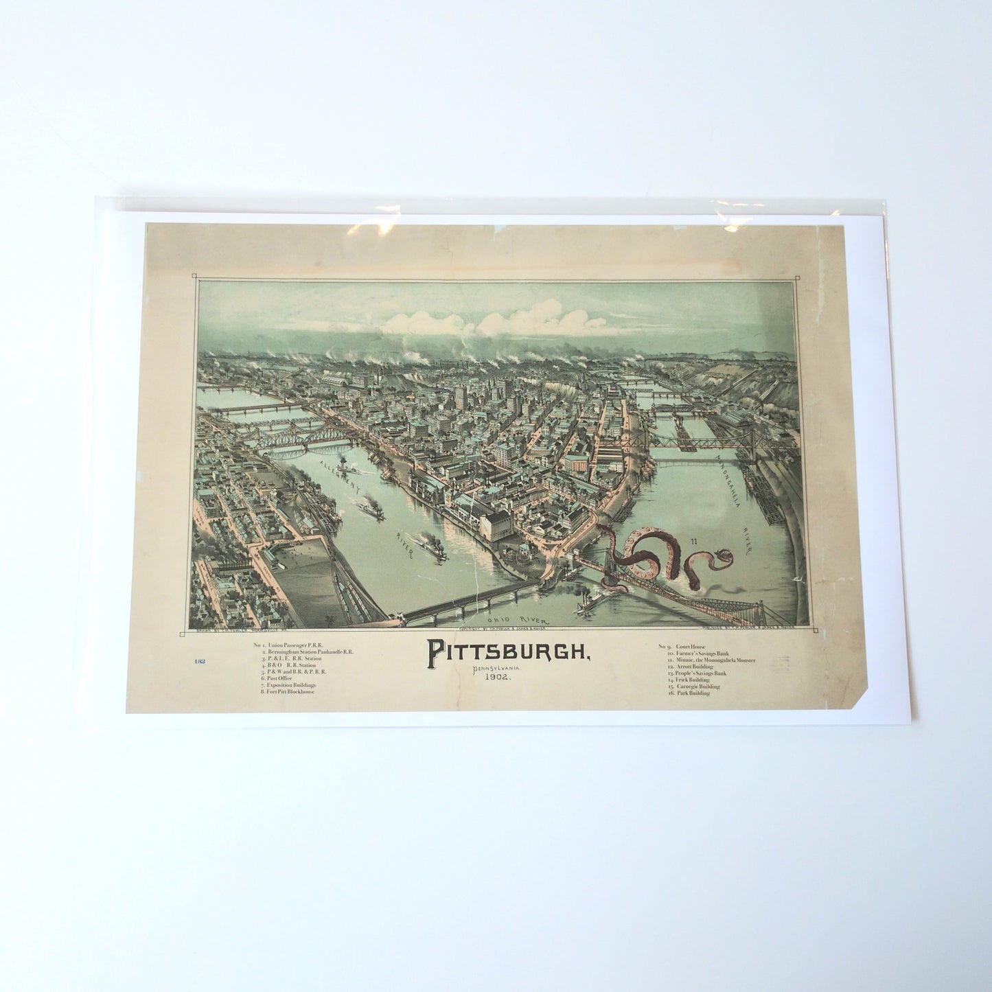 View of Pittsburgh Print