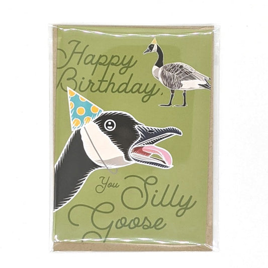 Silly Goose Birthday Card