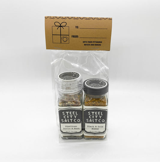 Garlic Herb and Black & Gold Seasoning Gift Pack