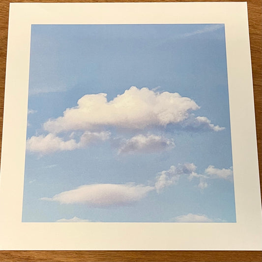 Blue Sky Cloud Print