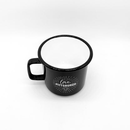 Metal Logo Mug - Black