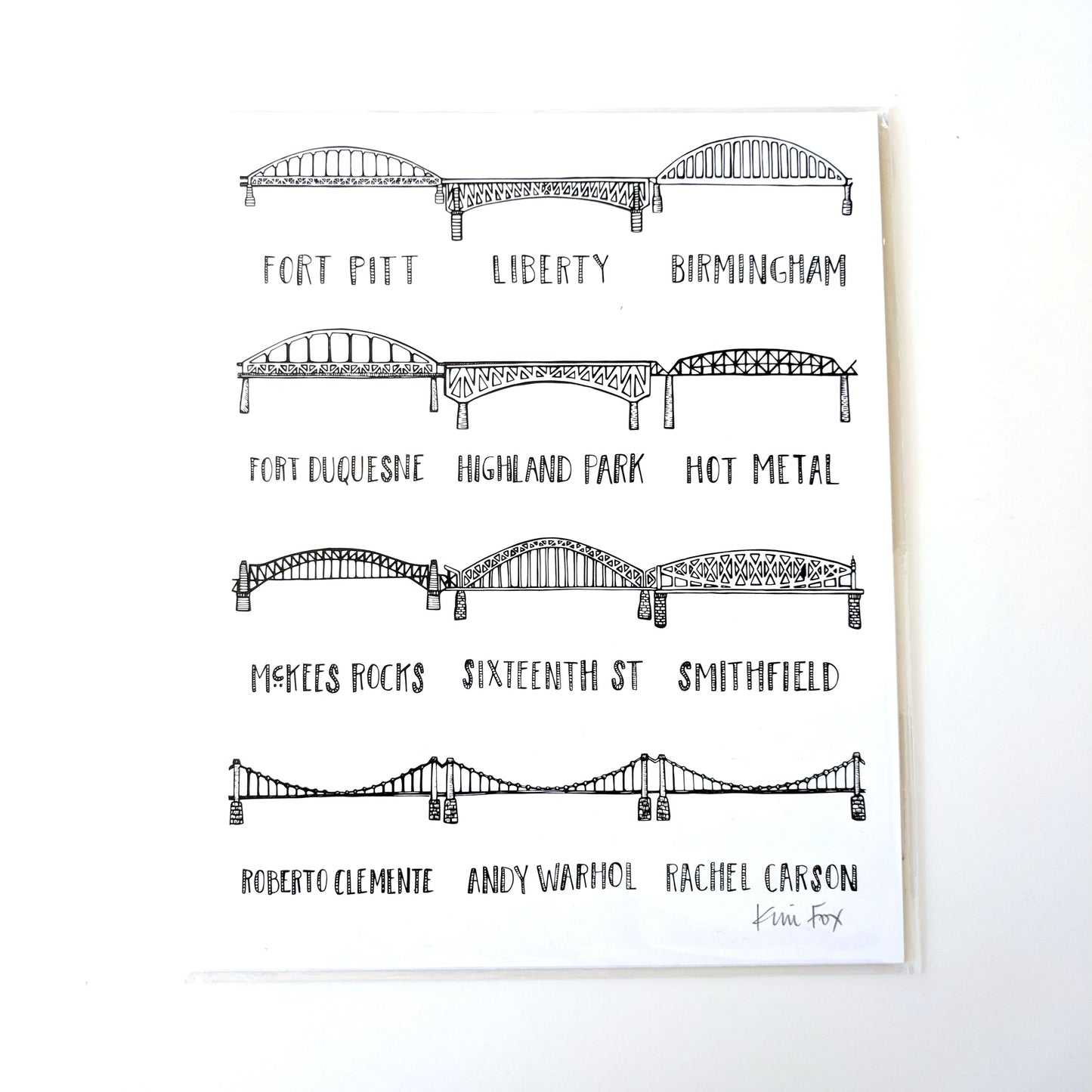 Small Bridges Print