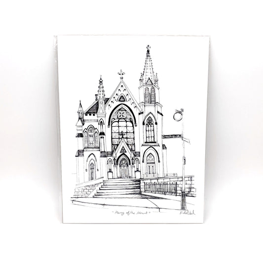 St Mary Of The Mount Print