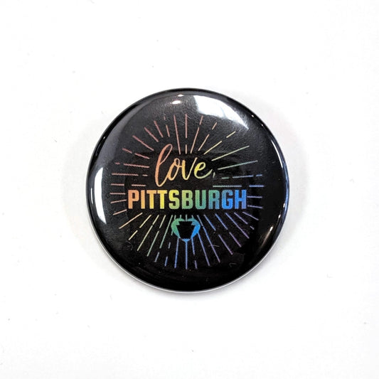 love, Pittsburgh Pride Pin