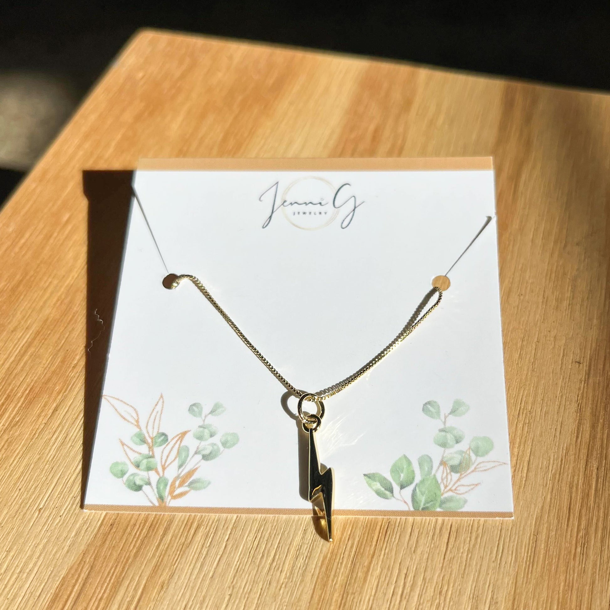 Lightning Bolt Necklace – love, Pittsburgh