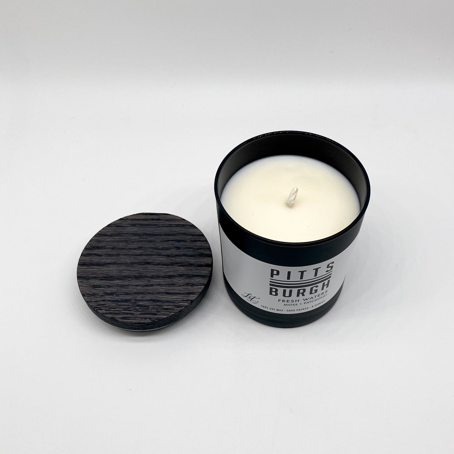 Rivers Stripe Candle