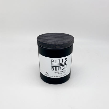 Rivers Stripe Candle