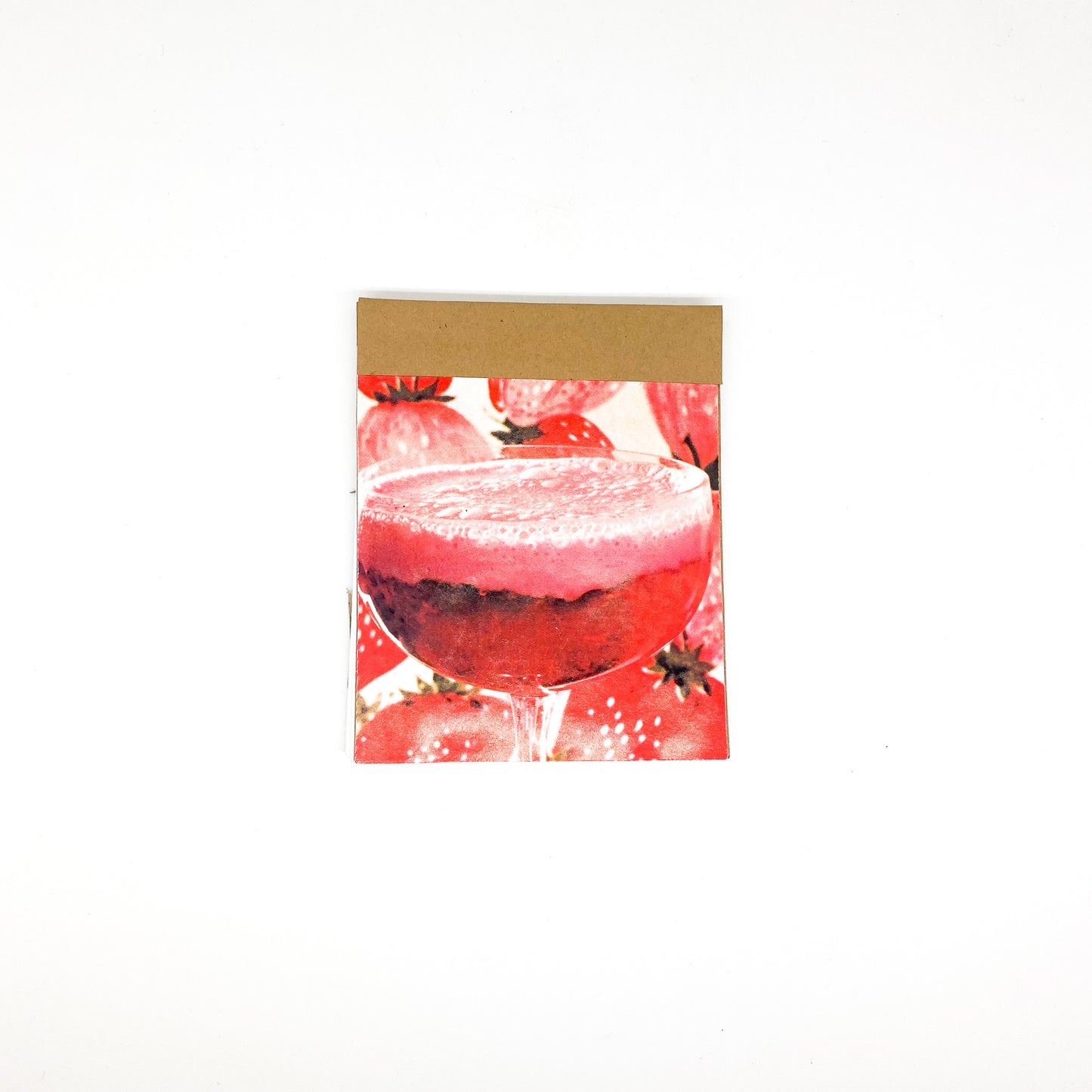 Strawberry Drink Note Pad