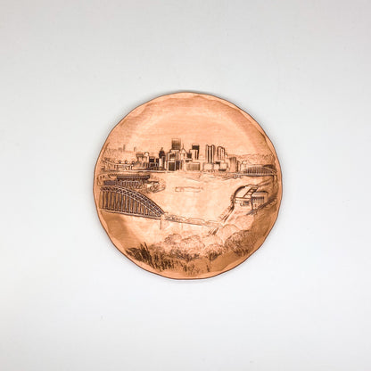 Copper Skyline Coaster