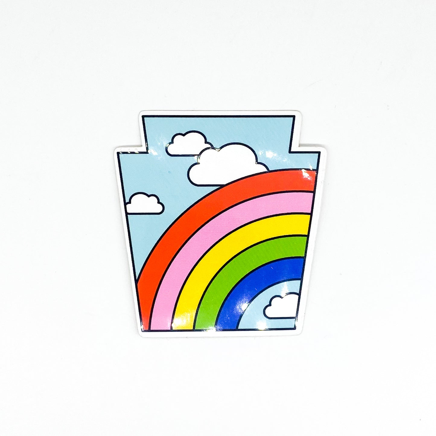 Keystone Rainbow Sticker