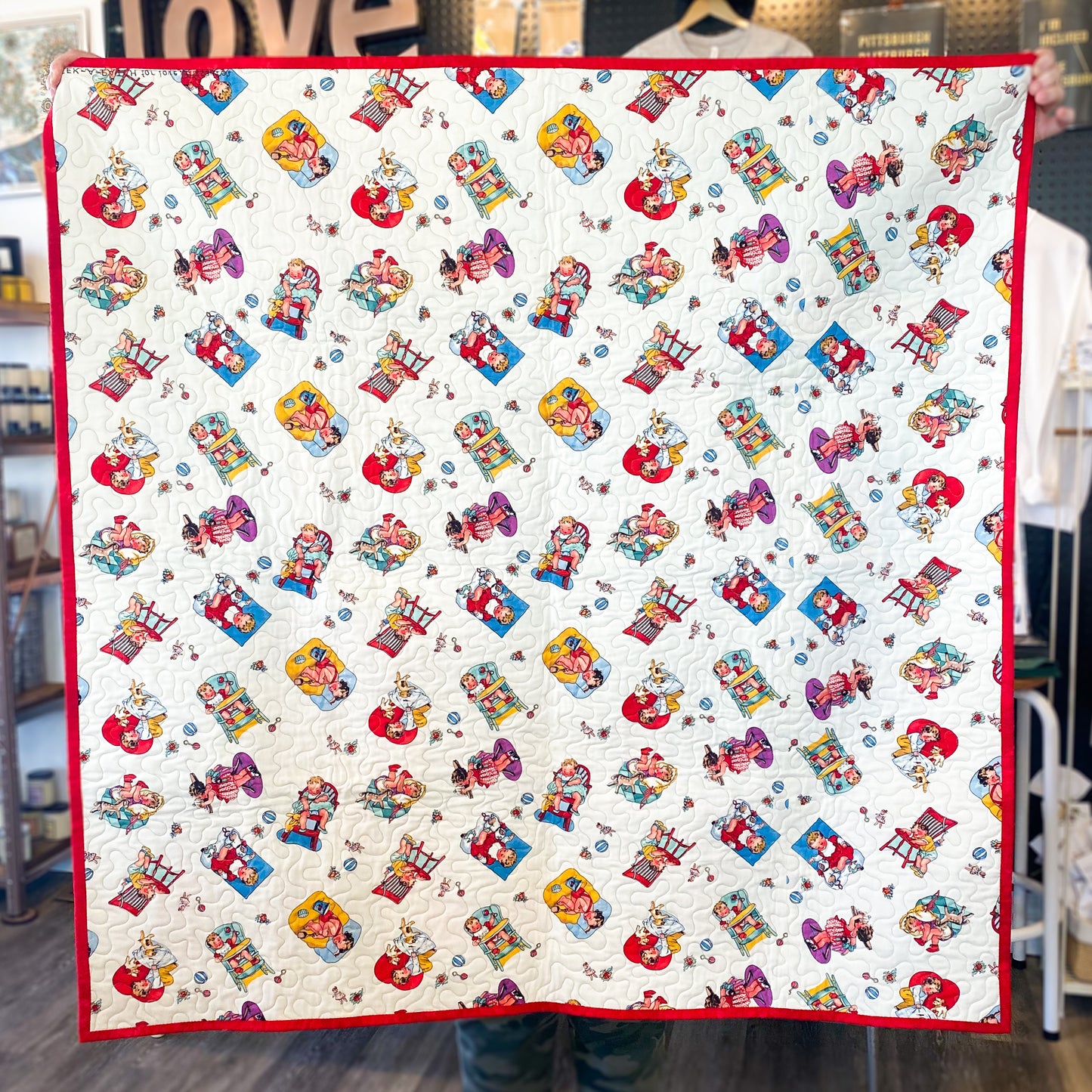 Peek-a-Patch Learning Quilt 1