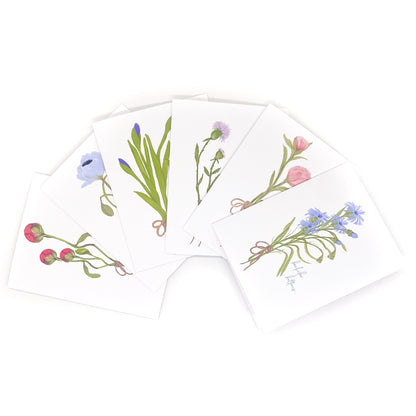 Spring Flower Card Set