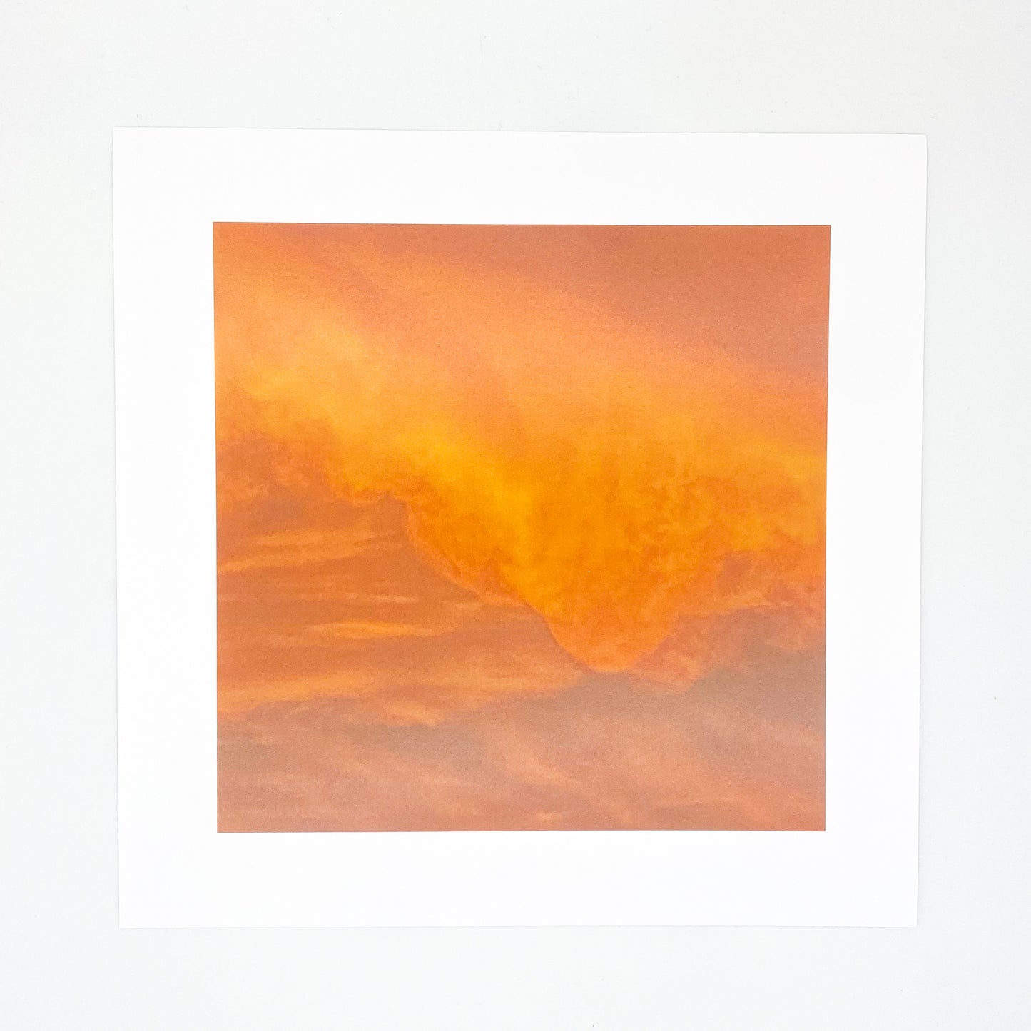 Fire Clouds Print
