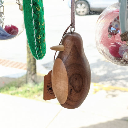 Wood Penguin Ornament